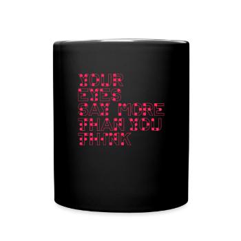 Braille Braille Blind Gift - Mug uni - noir - Devant