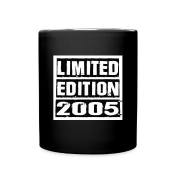 Limited Edition 2005 Geburtstag 2005 Vintage Retro - Tasse einfarbig - Schwarz - Vorne