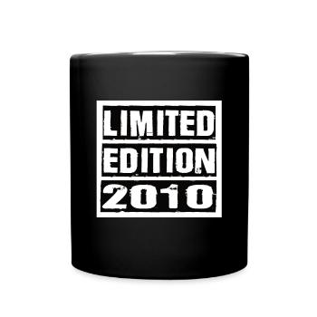 Limited Edition 2010 Geburtstag 2010 Vintage Retro - Tasse einfarbig - Schwarz - Vorne