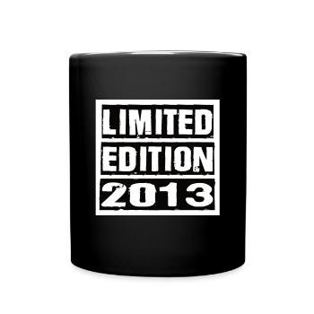 Limited Edition 2013 Birthday 2013 Vintage Retro - Full Colour Mug - black - Front