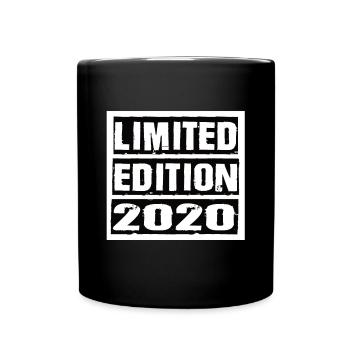 Limited Edition 2020 Geburtstag 2020 Vintage Retro - Tasse einfarbig - Schwarz - Vorne