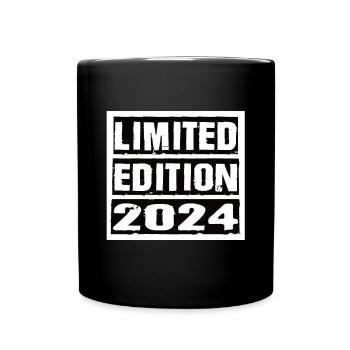 Limited Edition 2024 Geburtstag 2024 Vintage Retro - Tasse einfarbig - Schwarz - Vorne