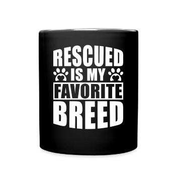 Sauveteur d’animaux Chat Sauvetage d’animaux Bien-être animal Chat - Mug uni - noir - Devant
