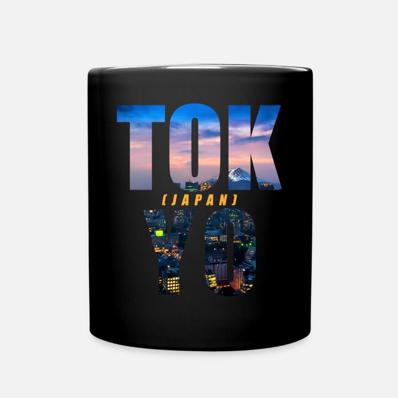 Tokyo Japan Souvenir - Tasse einfarbig - Schwarz