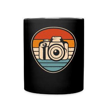 Fotograf - Tasse einfarbig - Schwarz - Vorne