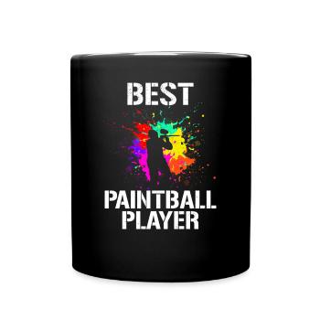 Meilleur joueur de paintball - Paintballer Paintball - Mug uni - noir - Devant