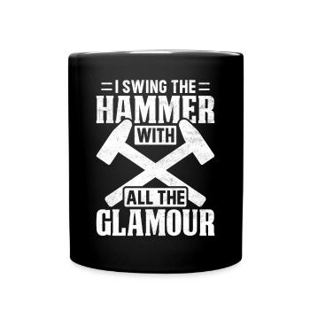 Fun day of house demolition - Full Colour Mug - black - Front