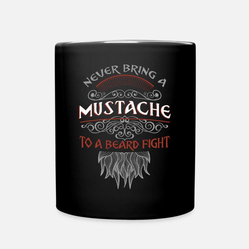 Beard Lover Bearded Man Never - Tasse einfarbig - Schwarz