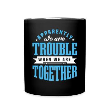 Funny Girls Trip - Full Colour Mug - black - Front