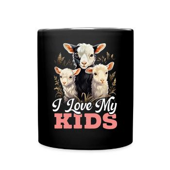 Goat Lover Kid Ranch Wool Farm Animal Farming - Mug uni - noir - Devant