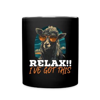 Goat Lover Kid Ranch Wool Farm Animal Farming - Mug uni - noir - Devant