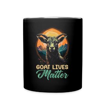 Goat Lover Kid Ranch Wool Farm Animal Farming - Mug uni - noir - Devant