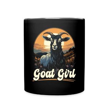 Goat Lover Kid Ranch Wool Farm Animal Farming - Mug uni - noir - Devant