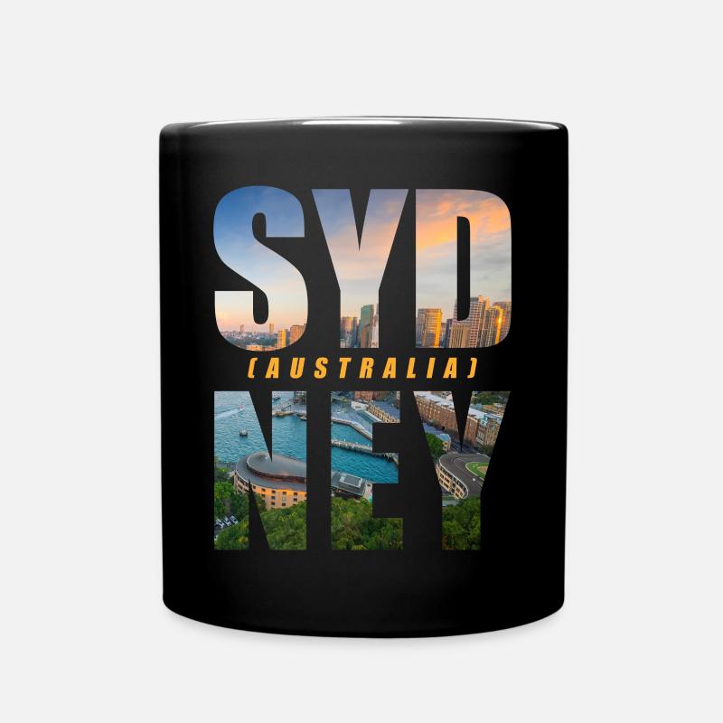 Sydney Australien Souvenir - Tasse einfarbig - Schwarz