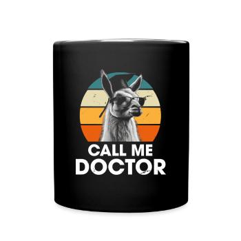 Appelez-moi Docteur Études de doctorat - Mug uni - noir - Devant