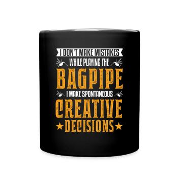 Bagpipes: Creative Choices - Full Colour Mug - black - Front