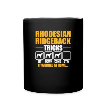 Astuces Rhodesian Ridgeback - Mug uni - noir - Devant