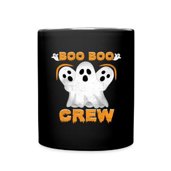 Boo Boo Crew Nurse Shirts Halloween Nurse Shirts - Full Colour Mug - black - Front