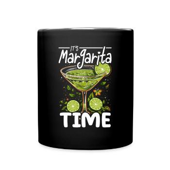 Margarita Lover Alcohol Drinker Mexican Cocktail - Full Colour Mug - black - Front