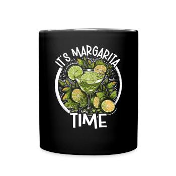 Margarita Lover Alcohol Drinker Mexican Cocktail - Full Colour Mug - black - Front