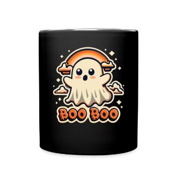 Boo Boo Halloween Fantôme - Mug uni - noir - Devant