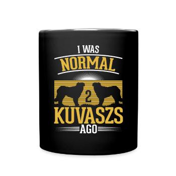 Kuvasz Cadeau Chien Hongrois - Mug uni - noir - Devant