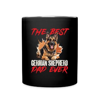 German Shepherd Dog Breed The Best - Full Colour Mug - black - Front
