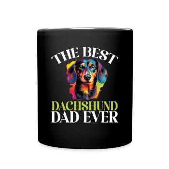 saucisse saucisse chien Le meilleur teckel de tous les temps - Mug uni - noir - Devant
