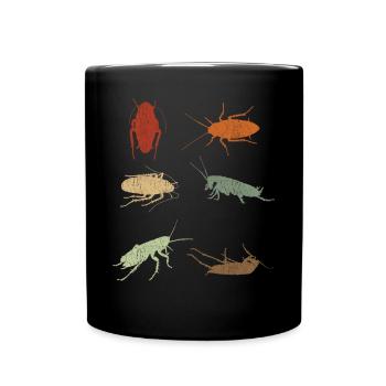 Cafard TIE DYE Vintage Cafards - Mug uni - noir - Devant