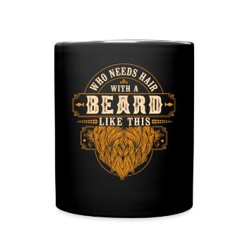 Beard Lover Bearded Man Ginger - Full Colour Mug - black - Front