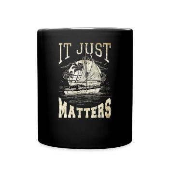 marin voilier voilier voilier voilier yacht - Mug uni - noir - Devant