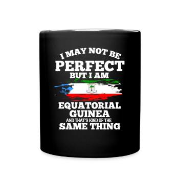 Guinée équatoriale - Mug uni - noir - Devant
