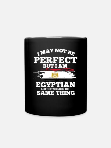 Ägypten - Tasse einfarbig - Schwarz