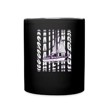 marin voilier voilier voilier voilier yacht - Mug uni - noir - Devant
