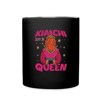 Koreanisches Essen Scharfer Feinschmecker Ich - Tasse einfarbig - Schwarz - Vorne