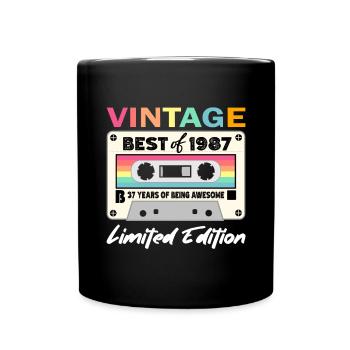 Best of 1987 - 37th Birthday Limited Edition - Mug uni - noir - Devant