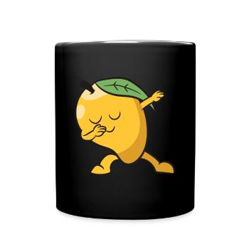 Mango Dabbing Mango Fruit Love Mangoes - Full Colour Mug - black - Front