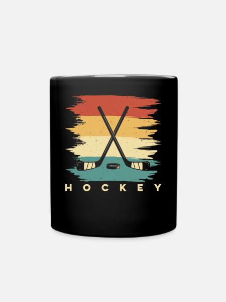 Hockey - Tasse einfarbig - Schwarz