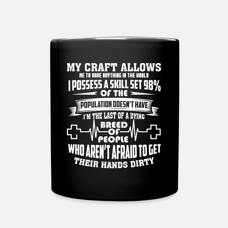 Paramedic Paramedic Save Anything - Full Colour Mug - black