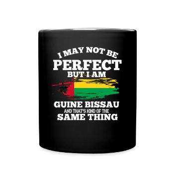 Guinée-Bissau - Mug uni - noir - Devant