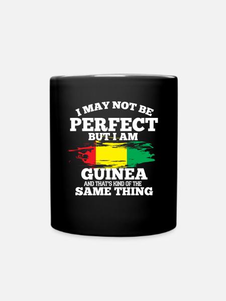 Guinea - Tasse einfarbig - Schwarz