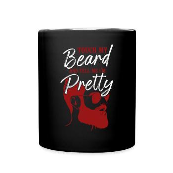 Beard Lover Bearded Man Ginger - Tasse einfarbig - Schwarz - Vorne