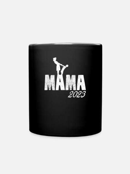 Mama 2023 - Tasse einfarbig - Schwarz