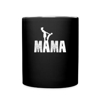 Maman - Mug uni - noir - Devant