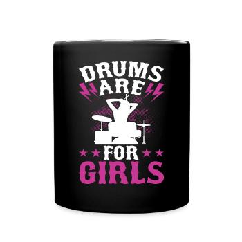 Batterie Batteur Batteur - Mug uni - noir - Devant