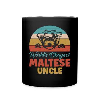 Cadeaux de propriétaire maltais - Mug uni - noir - Devant
