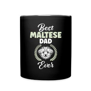 Cadeaux de propriétaire maltais - Mug uni - noir - Devant