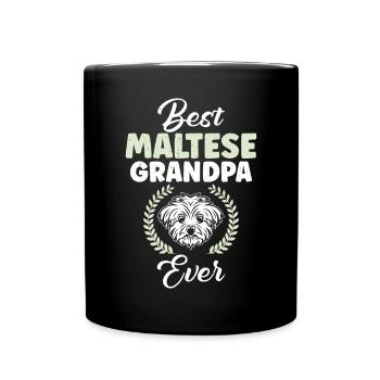 Cadeaux de propriétaire maltais - Mug uni - noir - Devant