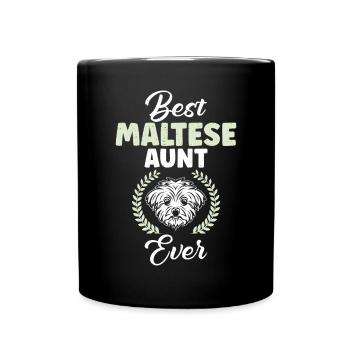 Cadeaux de propriétaire maltais - Mug uni - noir - Devant