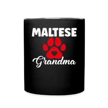 Cadeaux de propriétaire maltais - Mug uni - noir - Devant